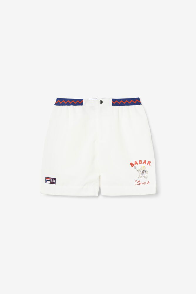 Fila Shorts Mens White - X Rb Babar Marckus - Philippines 9836410-HF